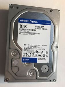 ⑥Western Digital/ウエスタンデジタル　3.5インチ　SATA　HDD　ハードディスクWD80EAZZ　 8TB　 