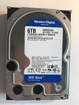 ④Western Digital/ウエスタンデジタル　3.5インチ　SATA　HDD　ハードディスクWD60EZAZ　 6TB　 _画像1