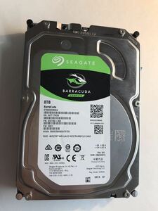 ⑦SEAGATE/シーゲート　BARRACUDA　3.5インチ　SATA　HDD　ハードディスクST8000DM004 　　8TB　 