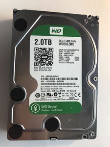 ⑩Western Digital/ウエスタンデジタル　3.5インチ　SATA　HDD　ハードディスクWD20EZRX 　2TB　 