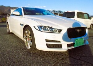 H21996 Jaguar XE プレステージ 20t ホワイト/パノラマSunroof/メリディアン/Navigation/Bカメラ/18AW/Vehicle inspection令和1995Aprilまで/走行5万キロ台/