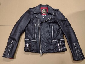 Advantage Cycle×Keith and Thomastsugi is gi Jean 34 campri punk heaven country hardcorepunkdischargecrust Double Rider's leather jacket 