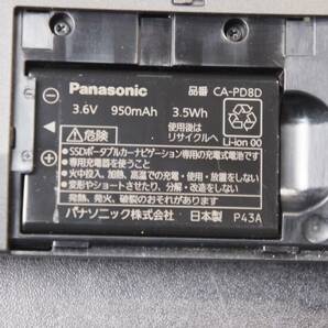 動作確認済 CN-GP710VD 2011年地図 ポータブルナビ 6.9インチ ワンセグ パナソニック カーナビ CA-P12VD5D Panasonic @5813sの画像6