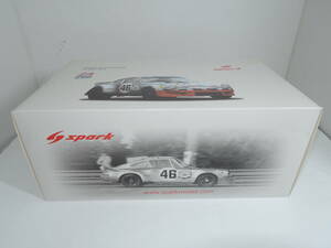 ☆未開封Spark☆ 1/18 Porscheポルシェ 911 Carrera RSR “MARTINI”#46 LeMans 1973☆240427