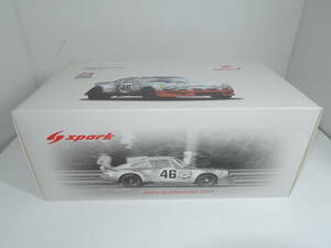 ☆送料無料・未開封Spark☆ 1/18 Porscheポルシェ 911 Carrera RSR “MARTINI”#46 LeMans 1973☆240427