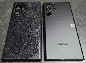 docomo SC-52C Galaxy S22 Ultra SIMフリー 残債なし ブラック 美品 