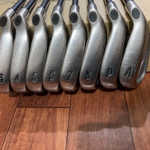 中古 Callaway/キャロウェイ steel head X-14 アイアン 3～AW 8本セット 純正カーボンR の画像1