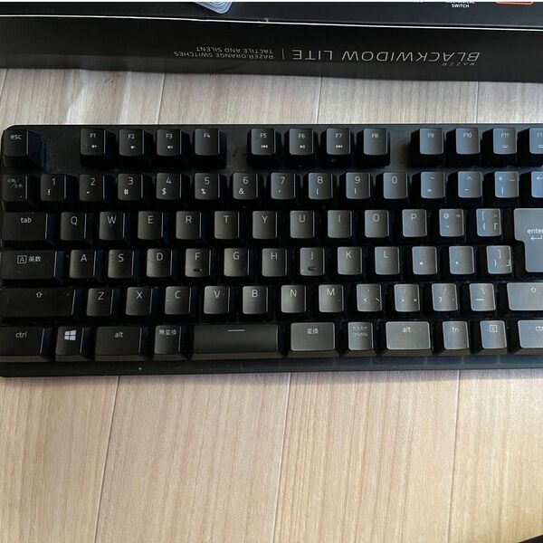 RAZER blackwidow オレンジ軸