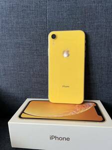 【送料無料】iPhone XR 128GB イエロー