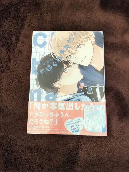 新刊　末広マチ　ちぐはぐなキス 特装版　新品　未開封　未読品　ブックカバー付き