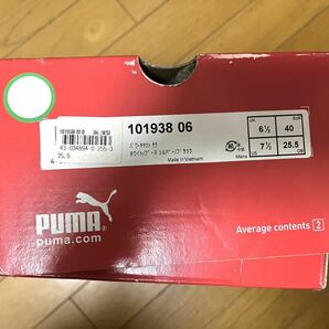 室内試着のみ PUMA プーマ メンズ スニーカー 25.5(小さめ) オフホワイト オリジナル箱つきの画像8