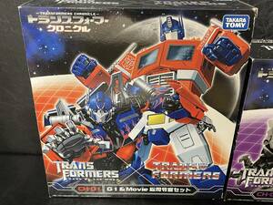 タカラトミー トランスフォーマー クロニクル G1 & ムービー 総司令官セット CH01　中古使用品