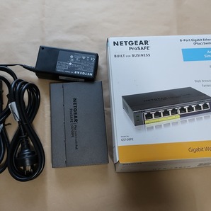 NETGEAR GS108PEv3 ネットギア ８ポートスイッチングハブの画像1
