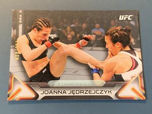 227枚限定 ヨアンナ・イェンドジェイチェック シルバーパラレルレギュラーカード No.57 TOPPS UFC KNOCKOUT 2016