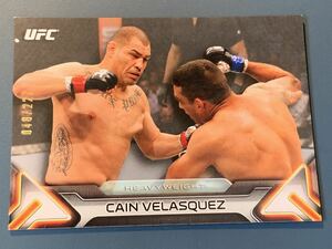 227枚限定 ケイン・ヴェラスケス シルバーパラレルレギュラーカード No.18 TOPPS UFC KNOCKOUT 2016