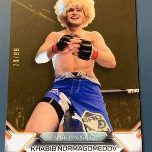 99枚限定 ハビブ・ヌルマゴメドフ ゴールドパラレルレギュラーカード No.96 TOPPS UFC KNOCKOUT 2016の画像1