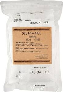 50g×10個入】高砂産業 除湿のミカタ 乾燥剤 シリカゲル 日本製