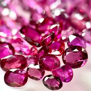 L04-0037☆ おまとめ☆ルビールース 重量 約 10g 50ct ( ruby Ruby コランダム 紅玉 宝石 裸石 jewelry )