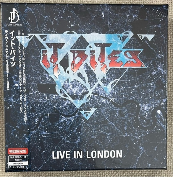 新品【国内6CD】IT BITES イット・バイツ LIVE IN LONDON ライヴ・イン・ロンドン 1986-1990 IACBOX004