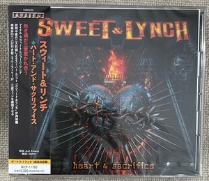 新品【国内CD】SWEET & LYNCH スウィート & リンチ HEART & SACRIFICE MICP11793 STRYPER+DOKKEN