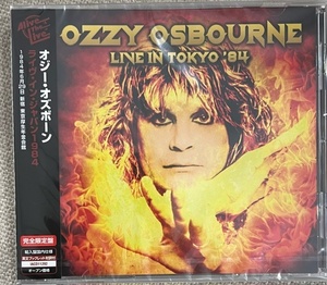 新品【国内CD】OZZY OSBOURNE オジー・オズボーン LIVE IN TOKYO '84 IACD11292