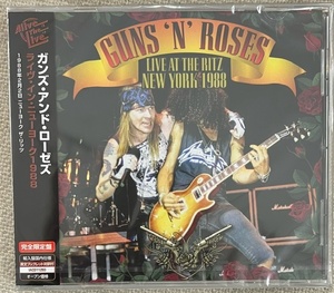 新品【国内CD】GUNS N' ROSES ガンズ・アンド・ローゼズ LIVE AT THE RITZ NEW YORK 1988 IACD11293