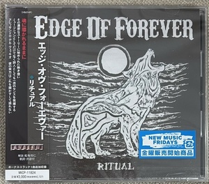 新品【国内CD】EDGE OF FOREVER エッジ・オブ・フォーエヴァー RITUAL リチュアル MICP11824 MELODIOUS HARD ROCK 