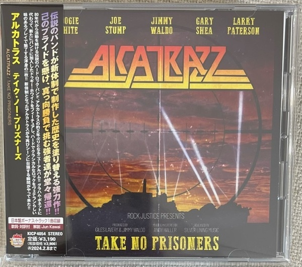 帯付【国内CD】ALCATRAZZ アルカトラス（ドゥギー・ホワイト）TAKE NO PRISONERS テイク・ノー・プリズナーズ KICP4054