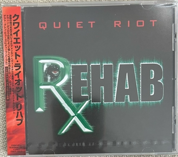 新品【国内CD 】QUIET RIOT （Kevin DuBrow）クワイエット・ライオット REHAB GQCP10012