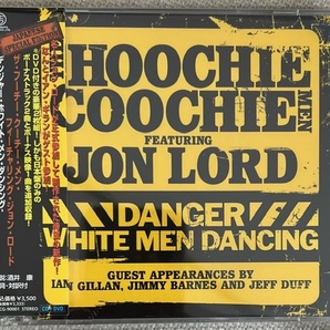 帯付【国内CD+DVD】JON LORD WITH HOOCHIE COOCHIE MEN ジョン・ロード・ウィズ・フーチー・クーチー・メン DANGER WHITE MEN DANCING 