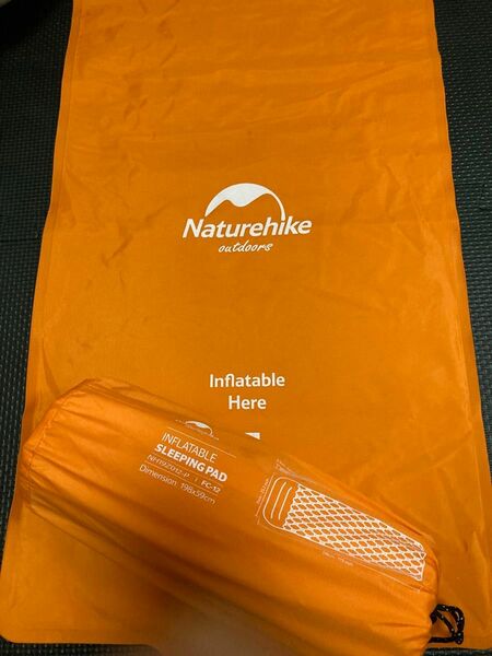 エアマット Naturehike コンパクト キャンプ アウトドア 空気入れポーチ付