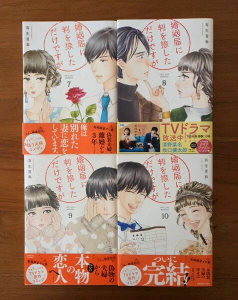 婚姻届に判を捺しただけですが 7～10巻（完結）