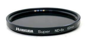 V стоимость доставки 180 иен (R604-B265)HAKUBA WIDE ND-8x широкий уменьшение света фильтр 