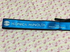 希少　コニカミノルタ プロストラップ KONICA MINOLTA for PROFESSIONAL　状態良　中古品