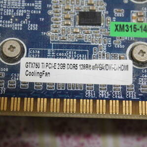 GeForce GTX750 Ti 2GB DDR5 128bit 動作可 中古品の画像3