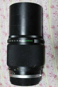 OLYMPUS ZUIKO AUTO-T F4 200mm 中古品