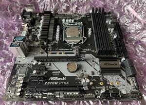[ free shipping ]Core i5-8400+ASRock Z370M Pro4 used operation goods A507