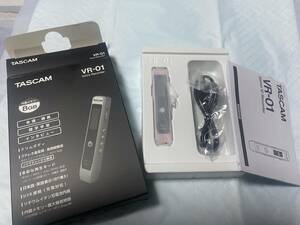 メーカー保証付き　新品　開封品　未使用　TASCAM ICレコーダー VR-01