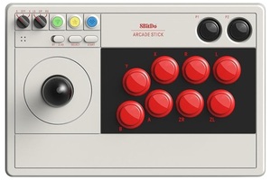 [Красота] 8bitdo Bluetooth Arcade Stick (Windows + Nintendo Switch) + Sanwa Electronic Button