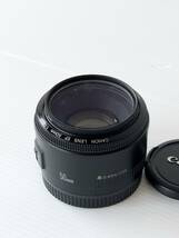 【ジャンク・カビあり】キャノン Canon LENS EF 50mm 1:1.8 Ⅱ【付属品あり】kenko MC UV SL-39 52mm付　単焦点レンズ_画像8