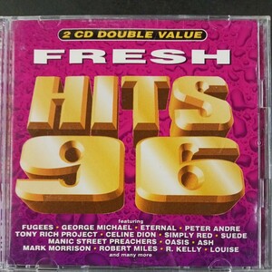 CD_33】Fresh Hits 96 2枚組 オムニバス フージーズ ロスデルリオ スエード クーラシェイカー ボーンサグスンハーモニー