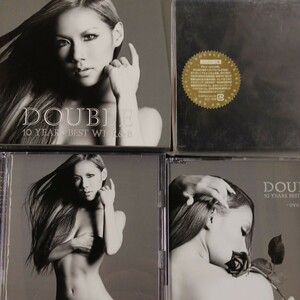 CD_33】 DOUBLE ／ 10years BEST WE R&B CD+DVD 3枚組