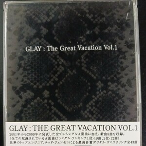 CD_33] THE GREAT VACATION VOL.1~SUPER BEST OF GLAY~ 3 листов комплект 