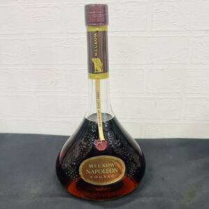 ★未開栓★ MEUKOW NAPOLEON COGNAC ミュコー ナポレオン コニャック 古酒 ブランデー 700ml 40% IH