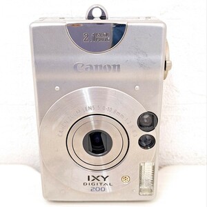 Canon キャノン キヤノン IXY DIGITAL/200 PC1012 デジタルカメラ デジカメ カメラ コンパクトデジタルカメラ 2.1MEGA PIXELS シルバー WK