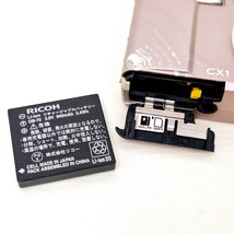 RICOH リコー CX1 デジタルカメラ カメラ f=4.95-35.4 1:3.3-5.2 シャンパンロゼ デジカメ コンパクトデジタルカメラ WK_画像8