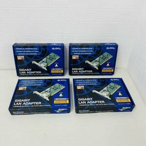 ★未開封品★ PCi GIGABIT LAN ADAPTER 1000ABSE-SX ギガビット LAN アダプタ SCタイプコネクタ GN-1100SX WindowsXP対応 4個セット IH