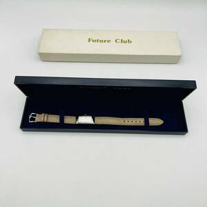 Future Club 腕時計 クォーツ クオーツ シルバー silver 銀 ケース付き IH