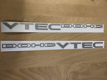 DOHC VTEC サイドステッカー シビック CR-X インテグラ プレリュード EF EF DA BB ドア デカール EK EG dc_画像1