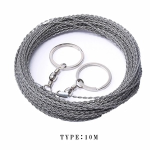  wire chain saw hand chain saw thread saw light weight small size .. manual saw branch cut camp outdoor 10m tecc-hanchain10m